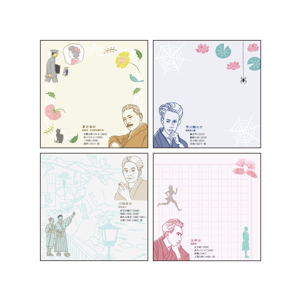 STUDY HOLIC Memo Pad Square / GreenFlash - bungu