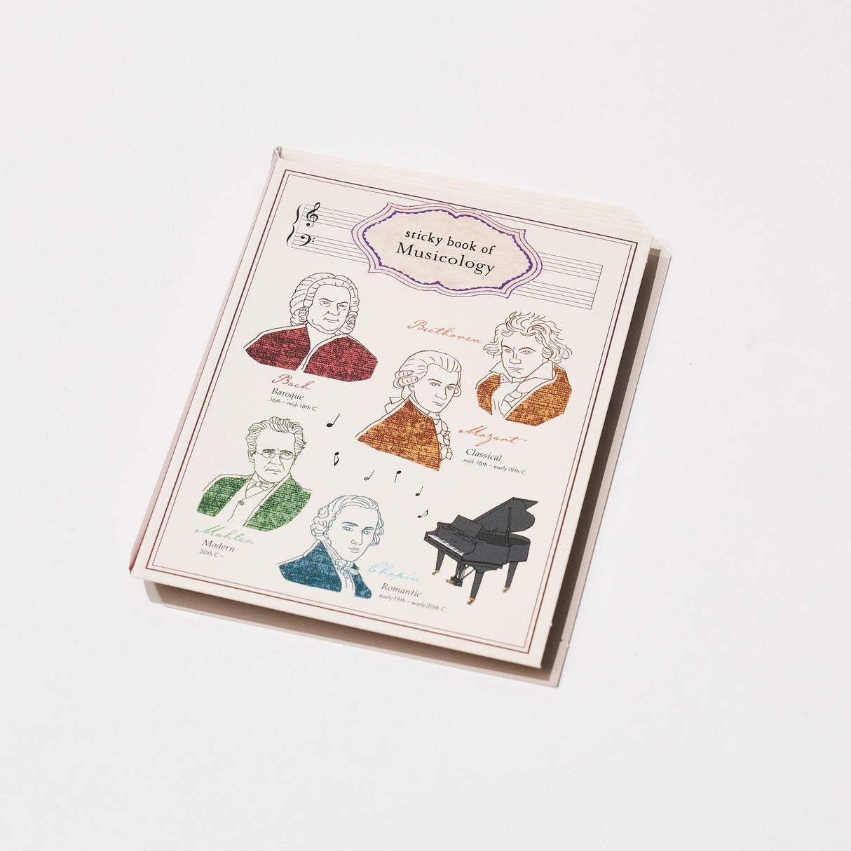 STUDY HOLIC Sticky Note Book / GreenFlash - bungu