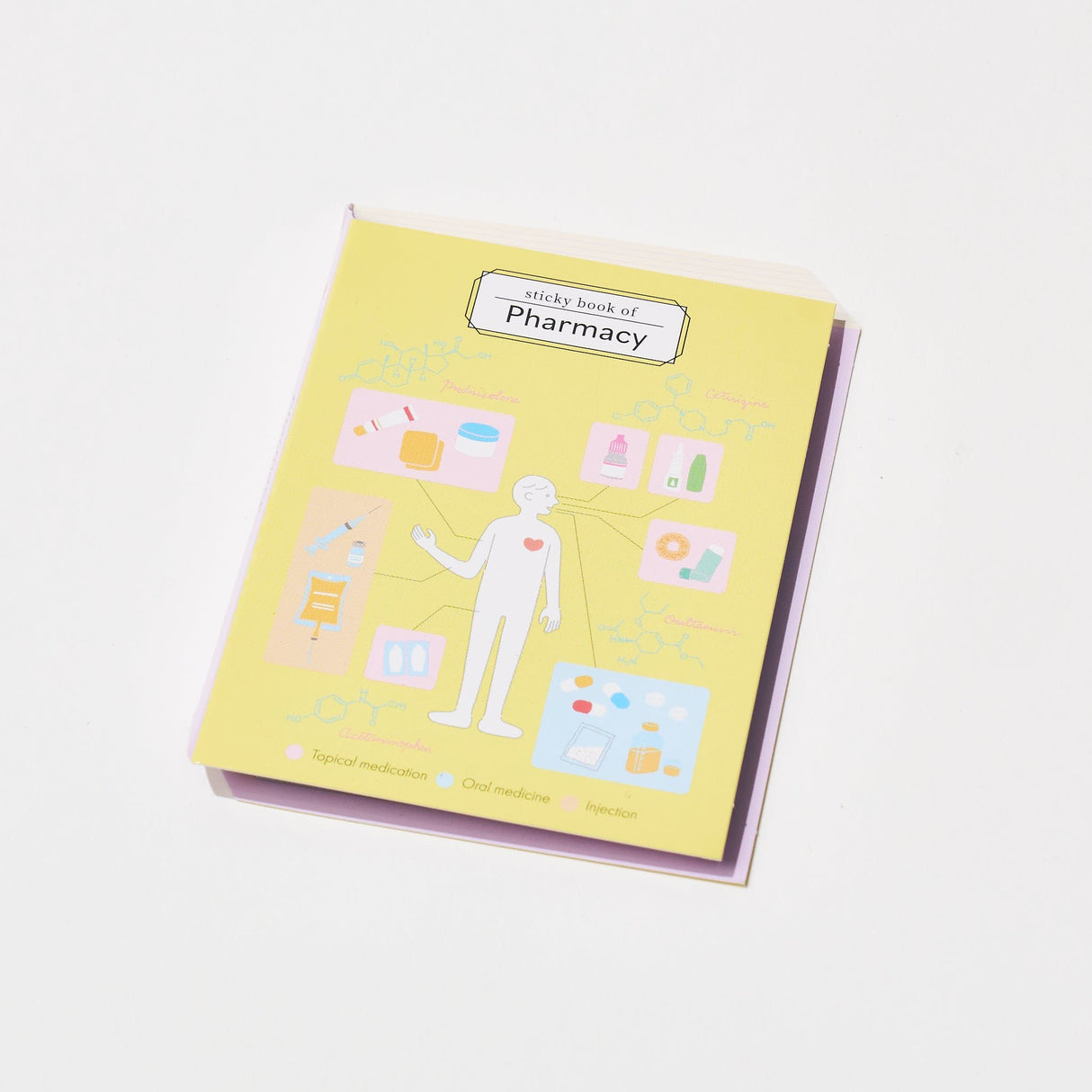 STUDY HOLIC Sticky Note Book / GreenFlash - bungu