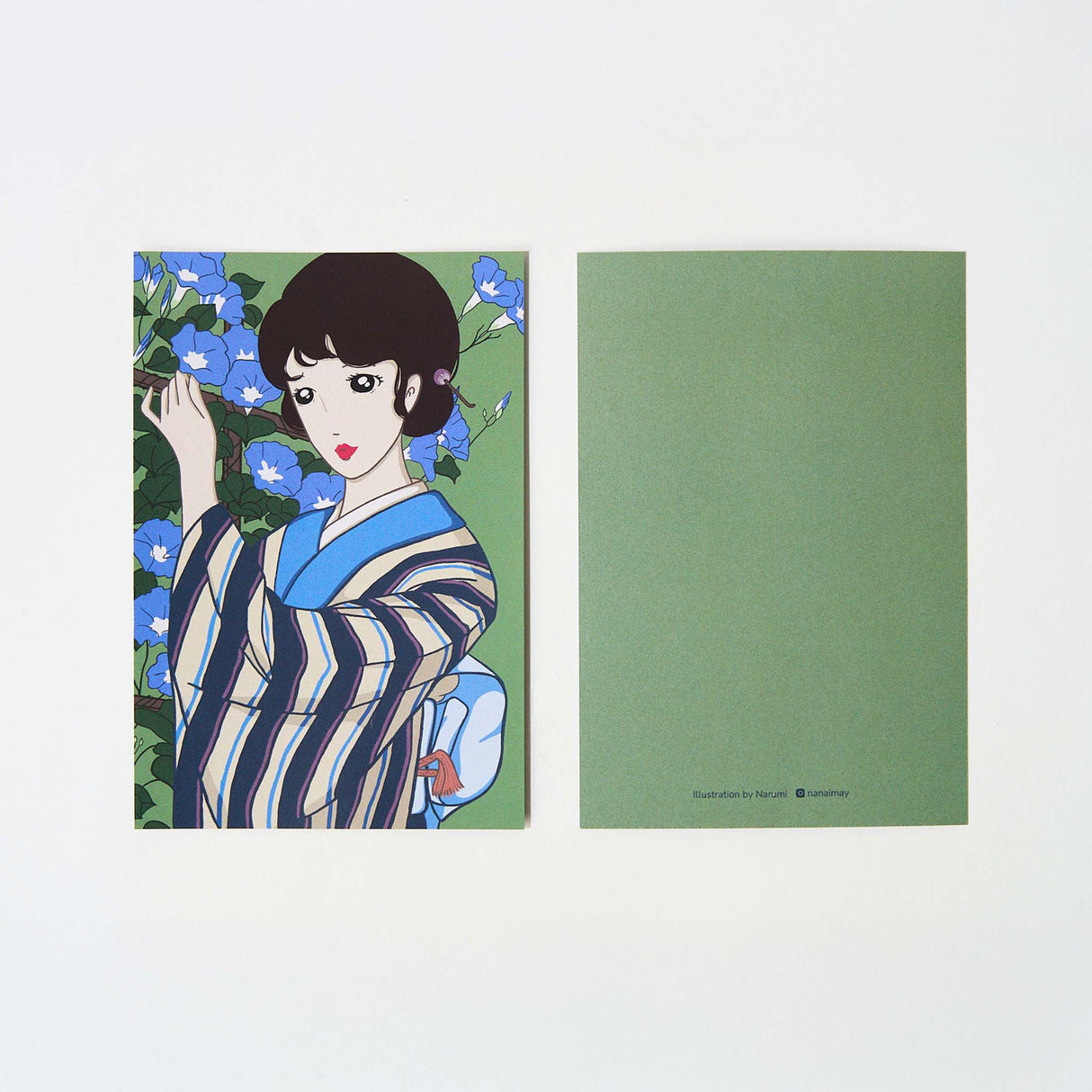 "Summer Blues" Postcard by Narumi / Bungu - bungu