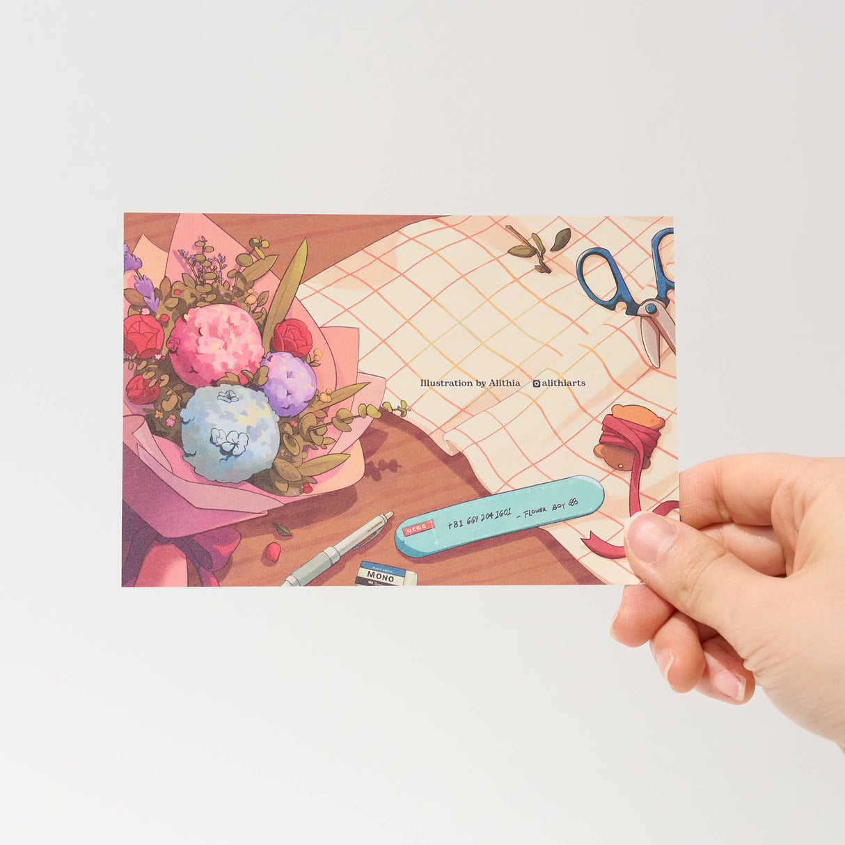 "Summer Love" Postcard by Alithia / bungu - bungu