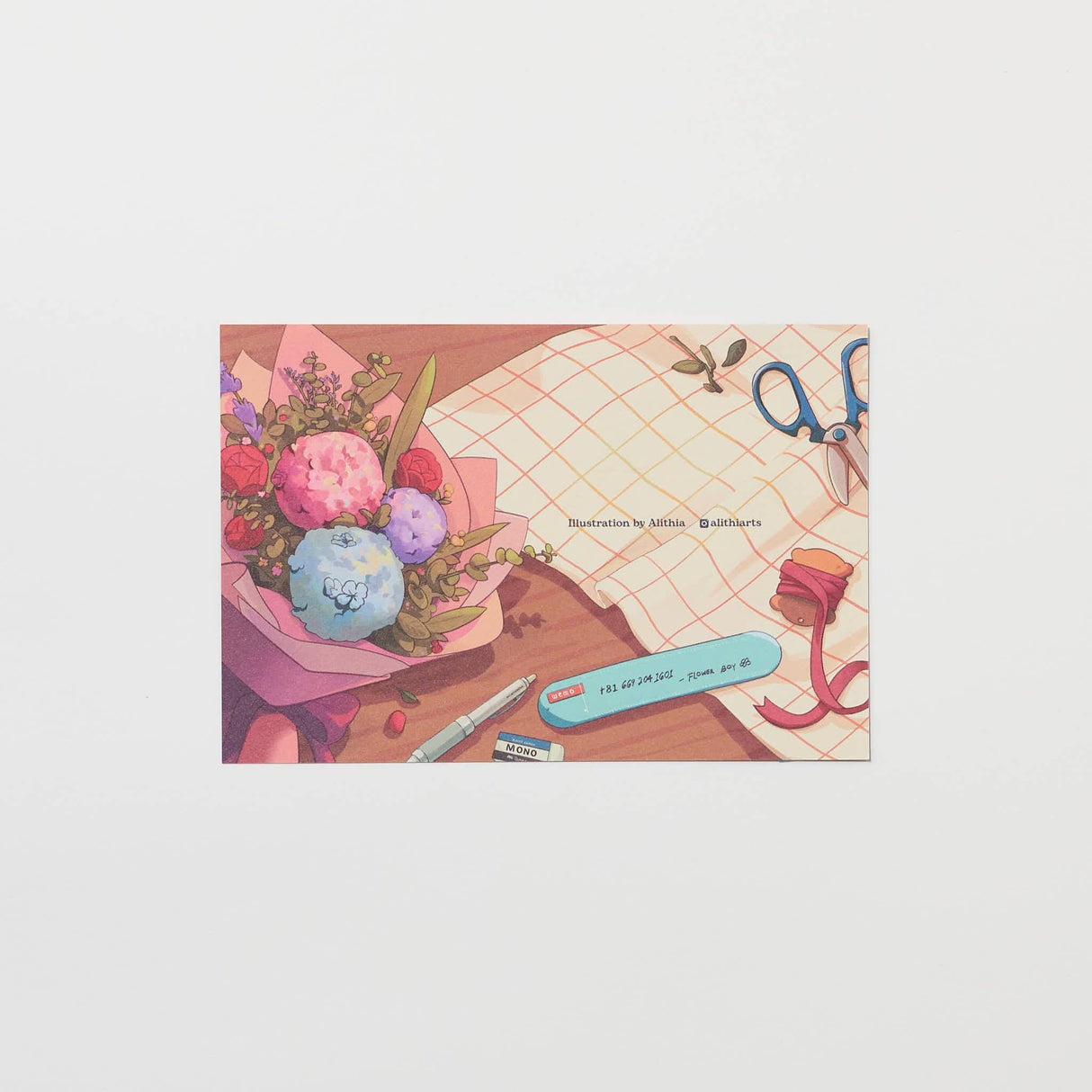 "Summer Love" Postcard by Alithia / bungu - bungu