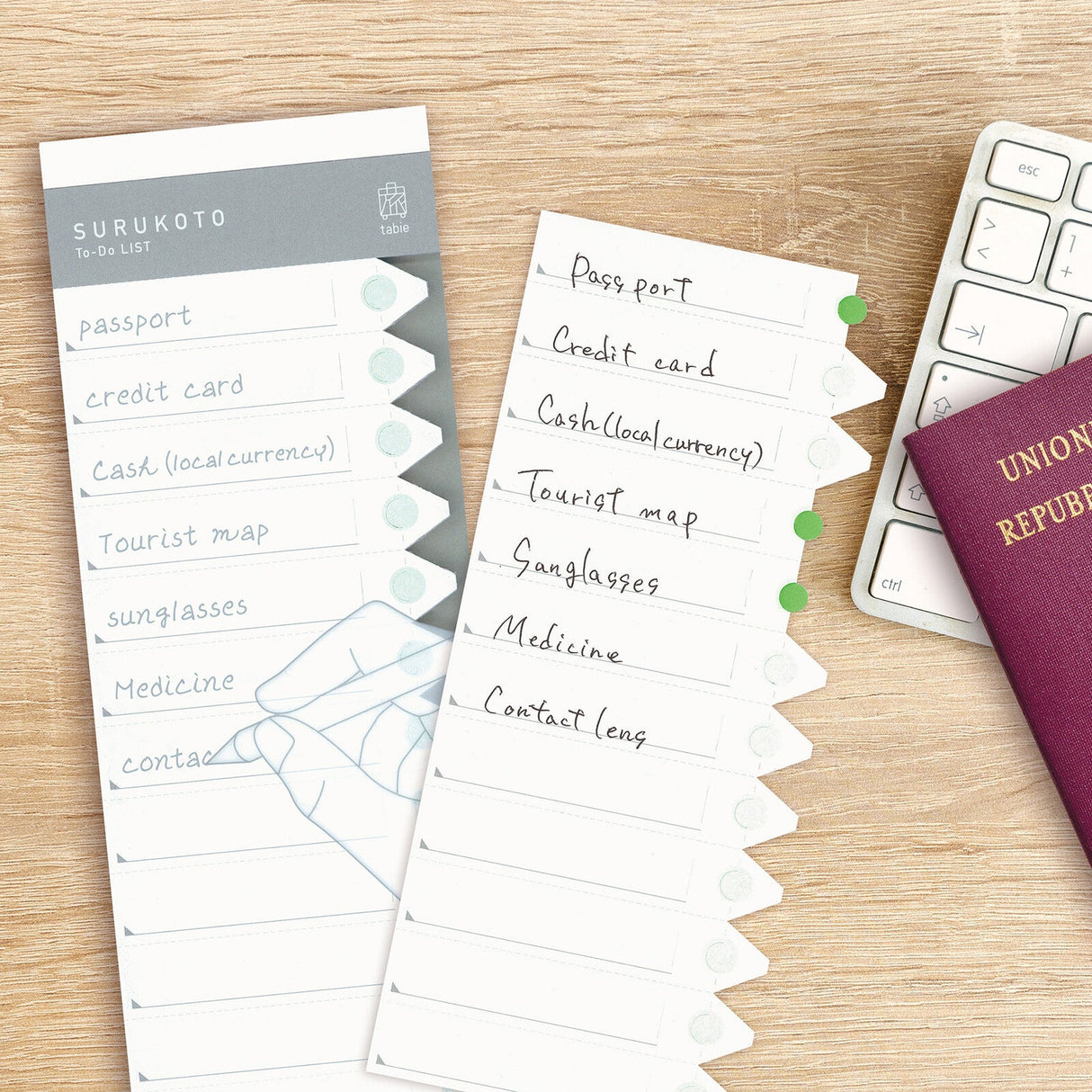 SURUKOTO To - Do List Memo Pad / Marumo Printing - bungu