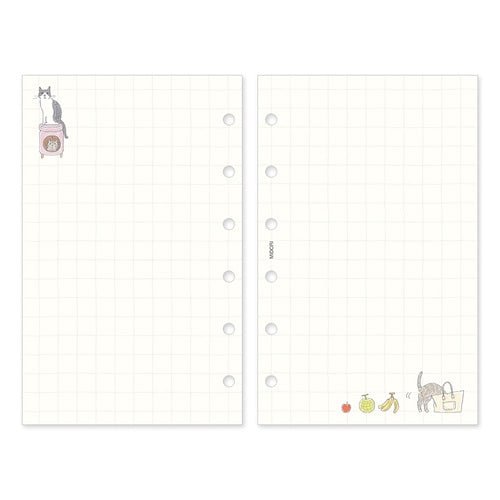 System Notebook Refill B7 2027 / MIDORI - bungu
