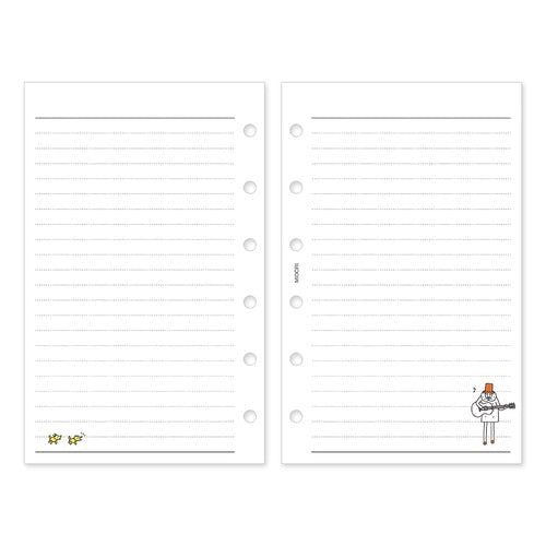 System Notebook Refill B7 2027 / MIDORI - bungu