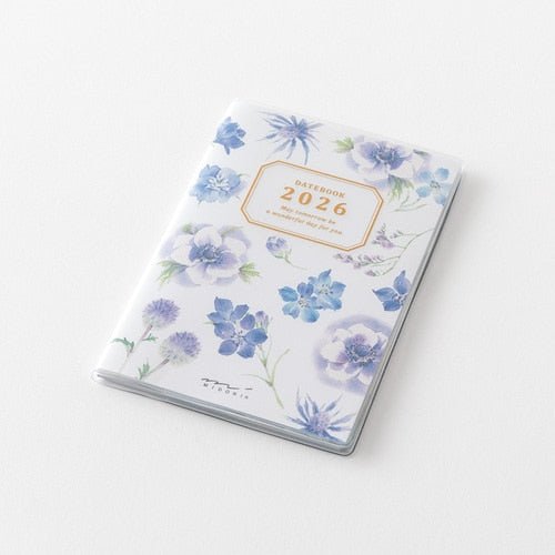Takako Kuroiwa Country Time Floral Print Pocket Diary 2026 / Midori DESIGNPHIL - bungu
