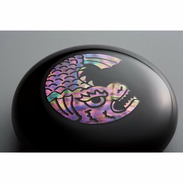 Takaoka Lacquerware Mother - of - Pearl Shachihata Stamp Pad / Shachihata - bungu