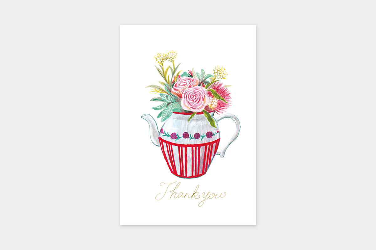 Art Touch MARU Floral Pattern Postcards / TOUCH & FLOW