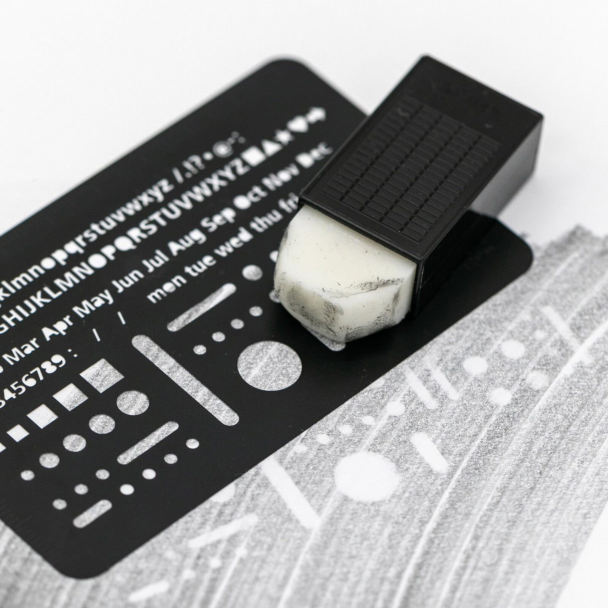 Technical Eraser Plate / Luddite - bungu