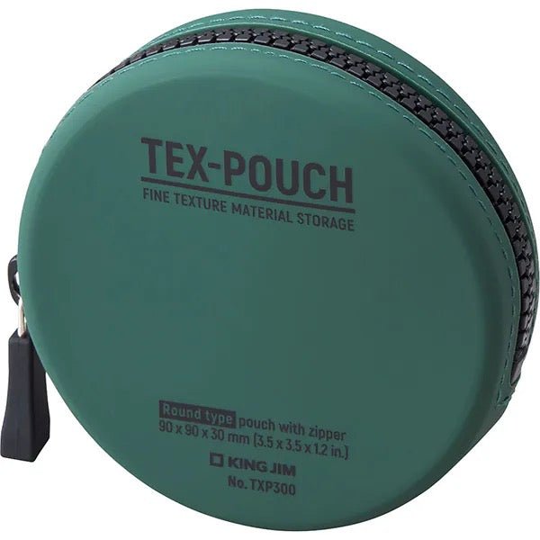 TEX - POUCH ROUND / KING JIM - bungu