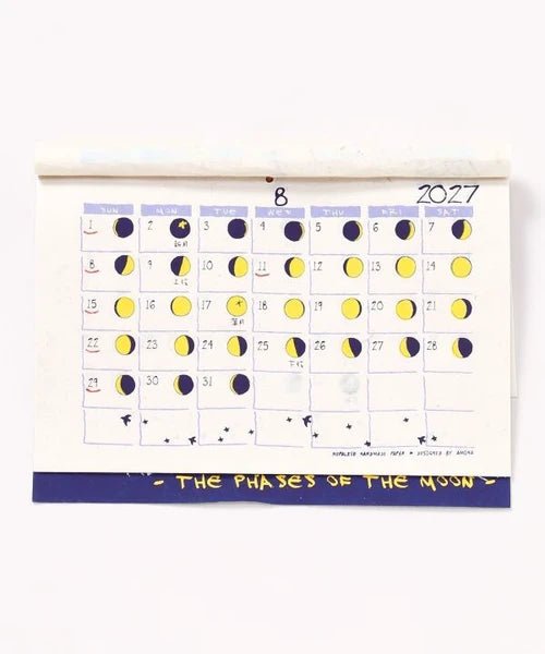 The Phase of the Moon Calendar 2027 / Amina Collection Co., Ltd. - bungu