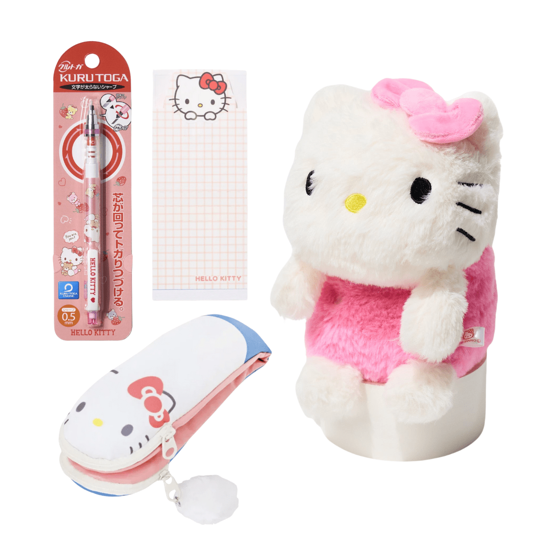 The Sanrio Desk Time Set: Hello Kitty - bungu