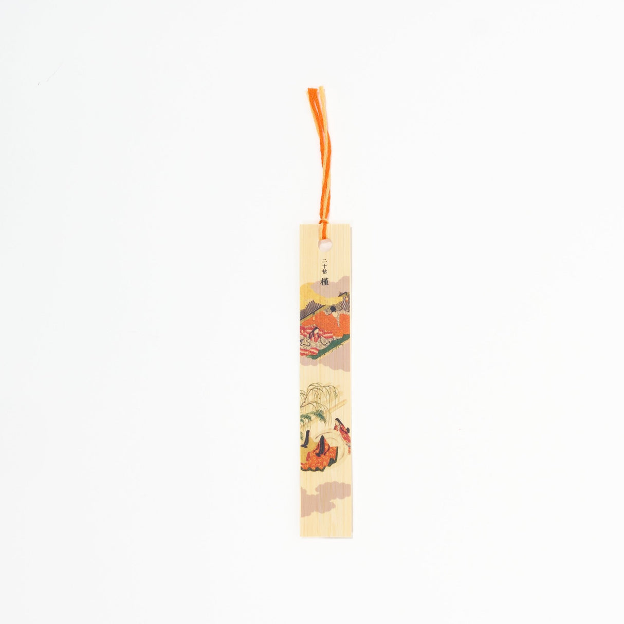 The Tale of Genji Picture Poem Cards Bamboo Bookmark / Benrido - bungu