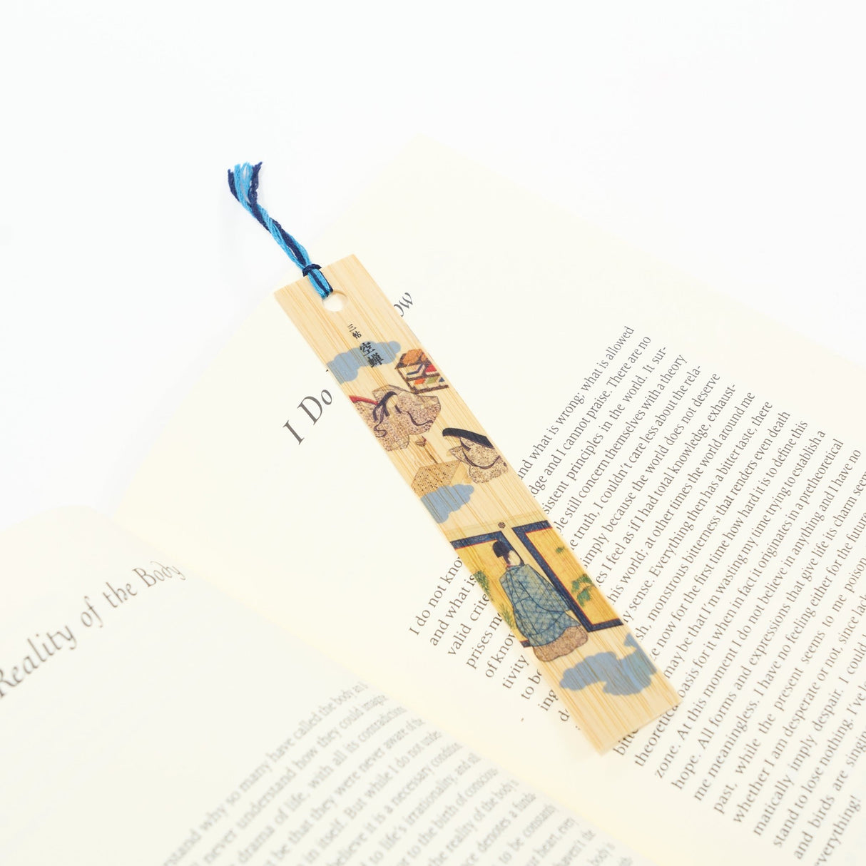 The Tale of Genji Picture Poem Cards Bamboo Bookmark / Benrido - bungu
