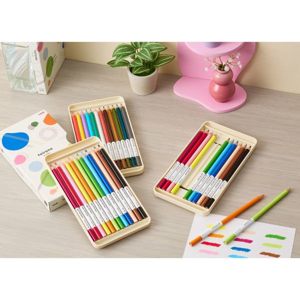 toirono Color Pencil Set / uni Mitsubishi Pencil - bungu