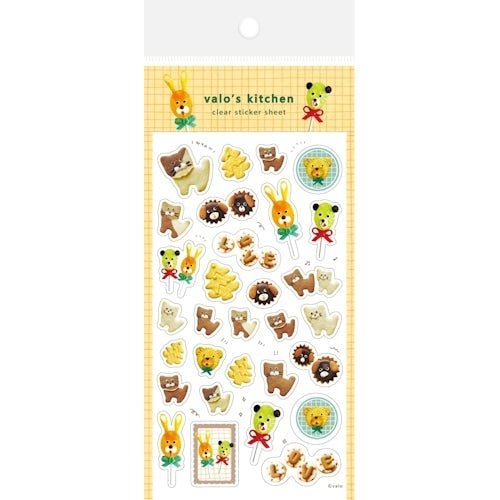 Transparent Sticker Sheet valo Collaboration / Furukawashiko - bungu