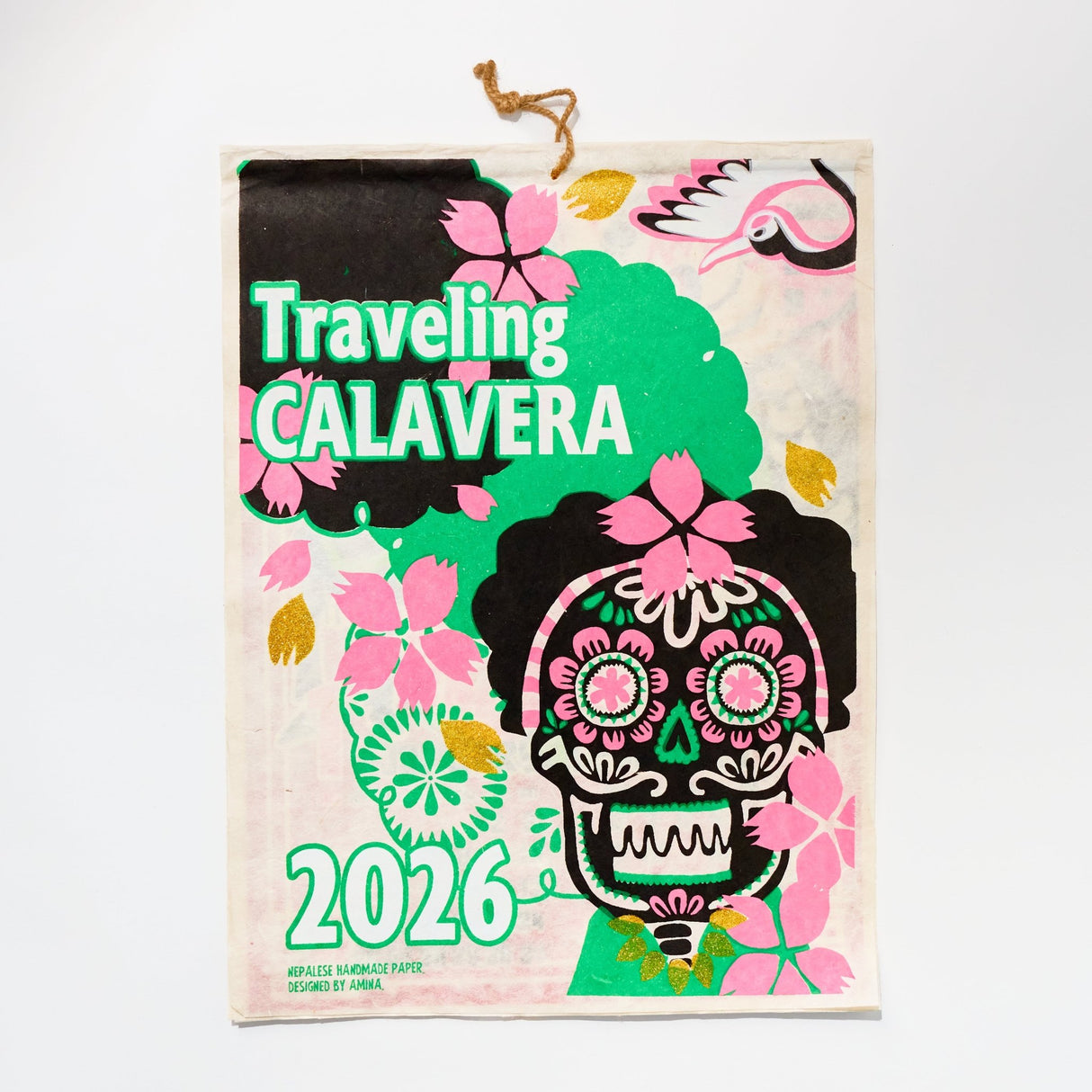 Traveling Calavera Calendar 2026 Designed by Amina / Amina Collection Co., Ltd. - bungu