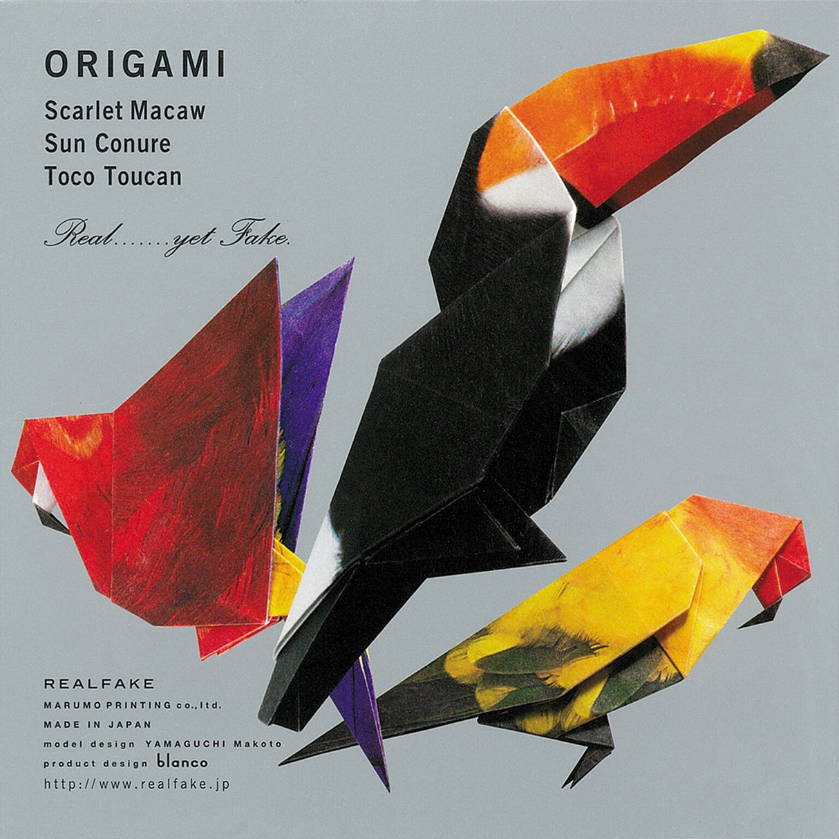 Tropical Bird Origami Sets / Marumo Printing Stationery - bungu