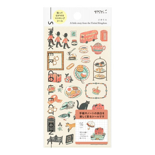 Country Pattern Stickers / MIDORI
