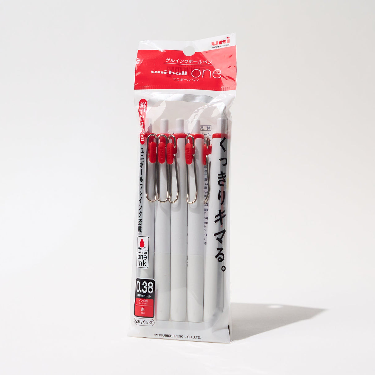 uni - ball one Gel Ink Pens 5P / uni Mitsubishi Pencil - bungu