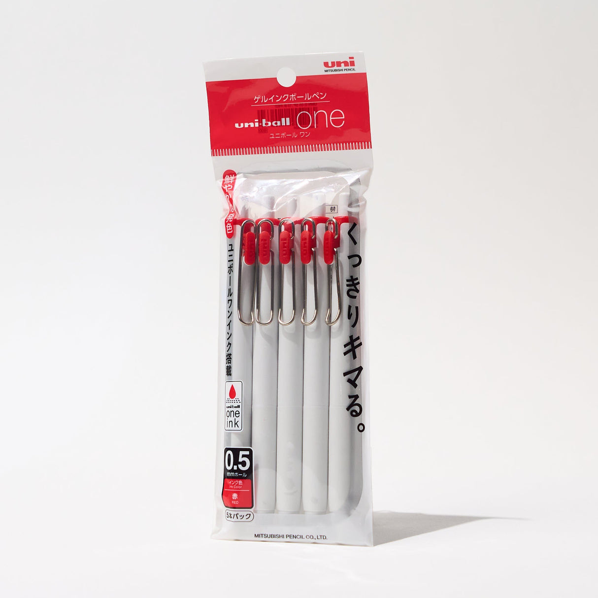 uni - ball one Gel Ink Pens 5P / uni Mitsubishi Pencil - bungu