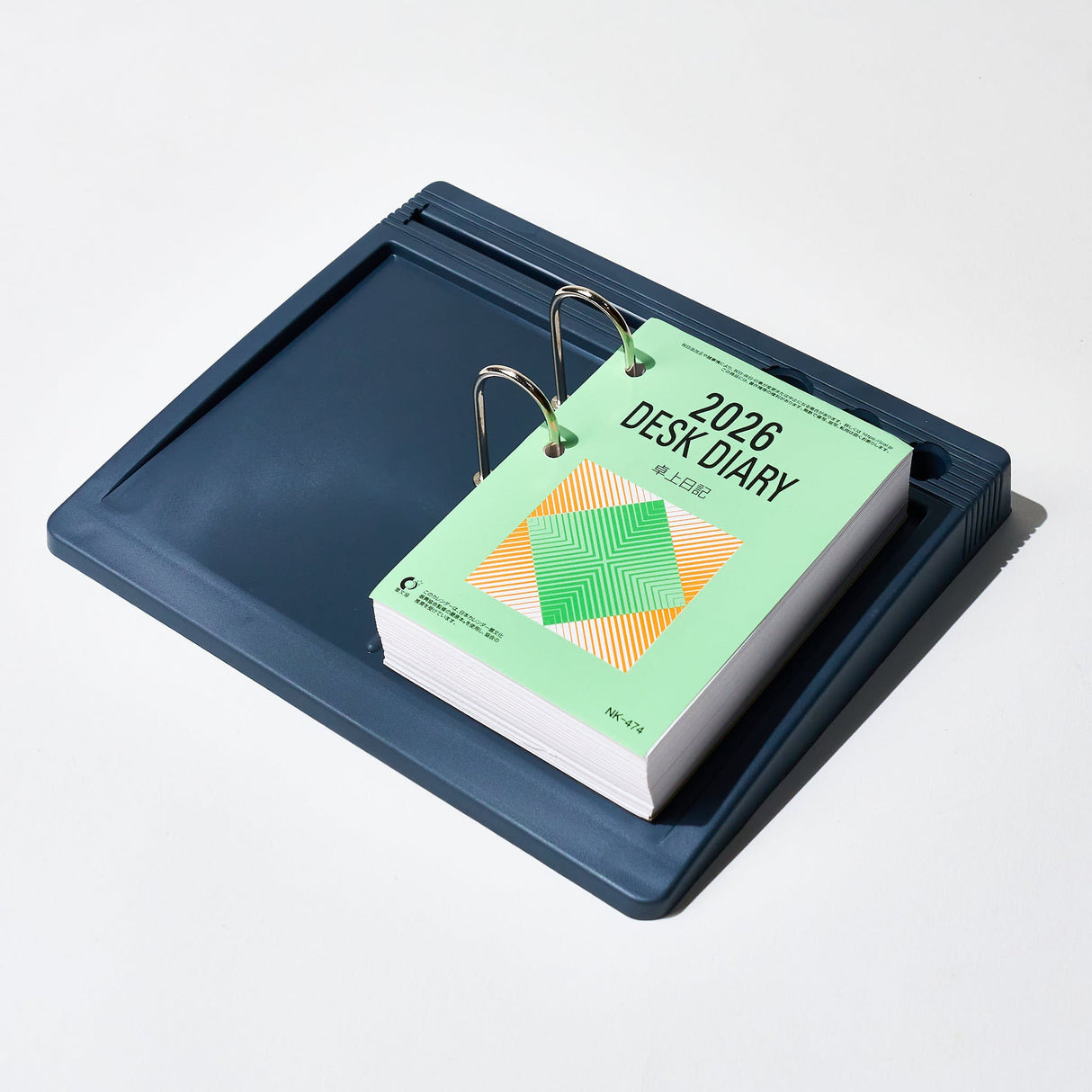 Vertical Desktop Daily Memo Calendar 2026 / Shin Nihon Calendar - bungu