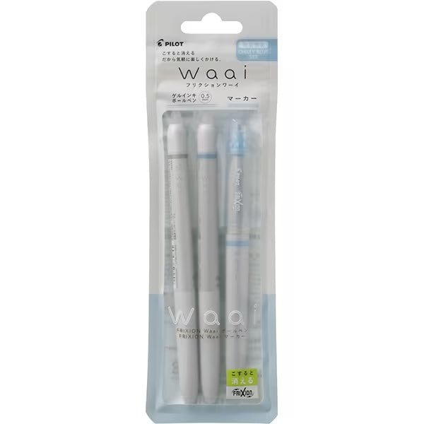 Waai Frixion Erasable Marker 3 Color Set / Pilot - bungu