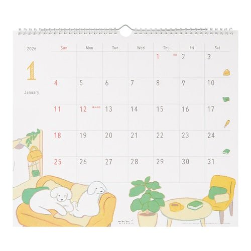 Wall Calendars 2026 / MIDORI - bungu