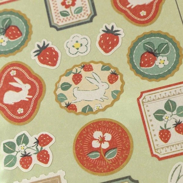 WANOWA Flower and Animal stickers / NB - bungu
