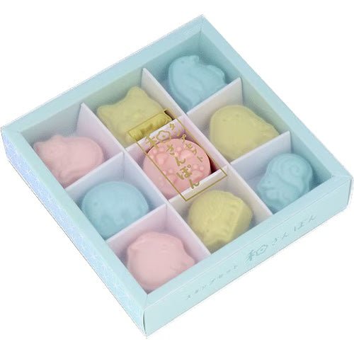 Wasanpon 9 Piece Stamp Set / Sun - Star - bungu