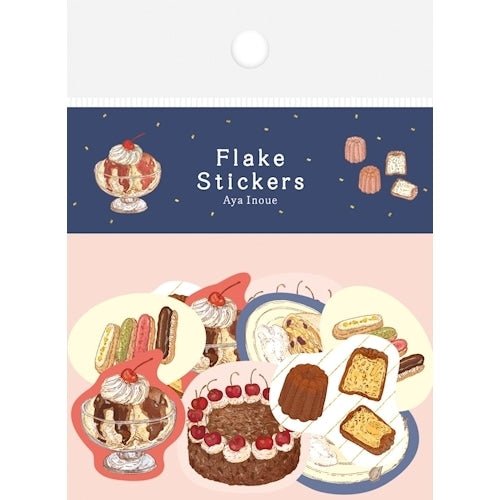 Washi Flake Stickers Aya Inoue Series / Furukawashiko - bungu