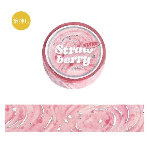 We Love ICE Foil Stamped Masking Tape / BGM - bungu