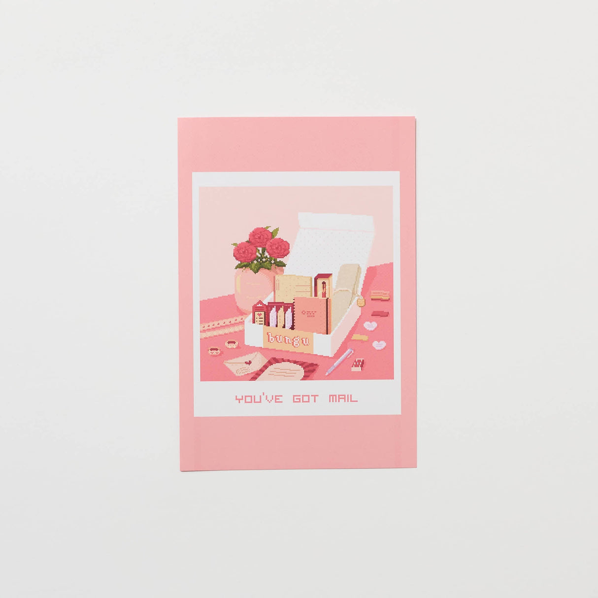 "With Love, Always" Postcard by Angelyn / bungu - bungu