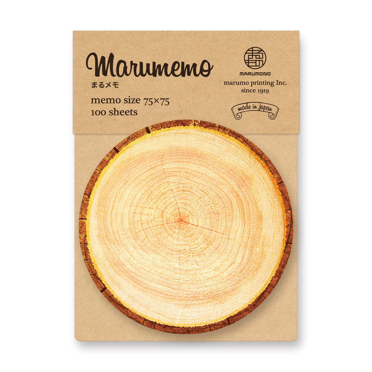 Marumemo Round Memo Pad / Marumo Printing