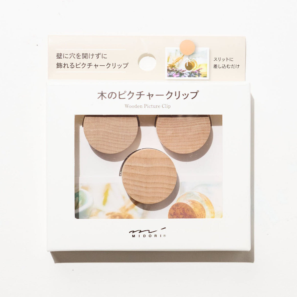 Wooden Picture Clip / Midori DESIGNPHIL - bungu