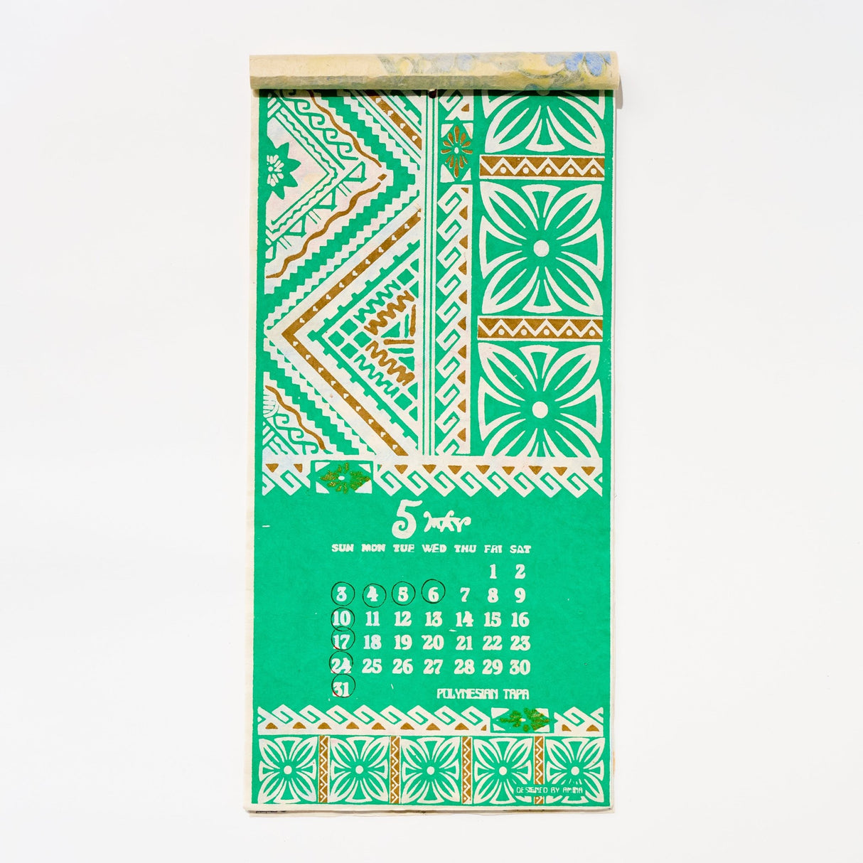 World Flowers Calendar 2026 Designed by Amina / Amina Collection Co., Ltd. - bungu