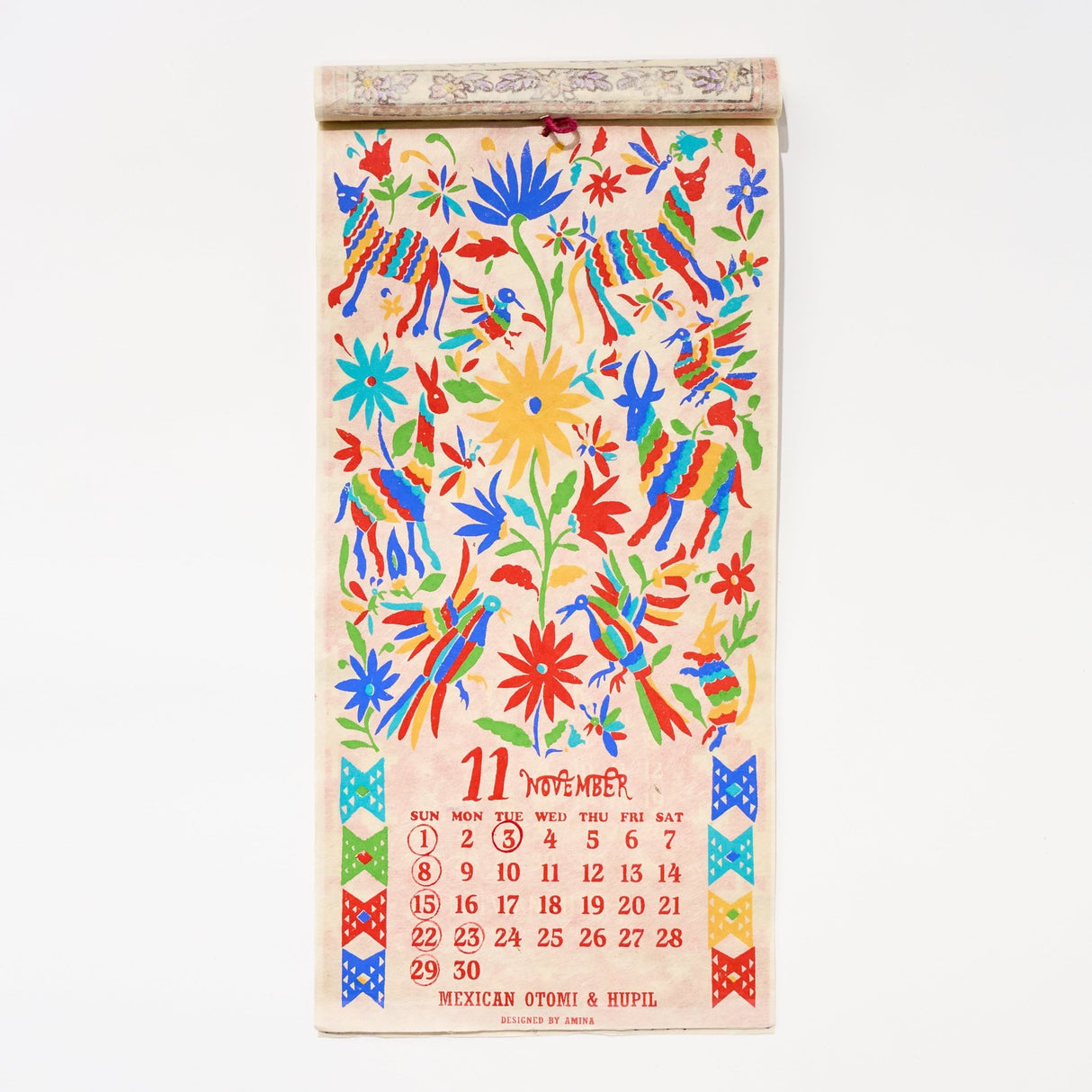 World Flowers Calendar 2026 Designed by Amina / Amina Collection Co., Ltd. - bungu