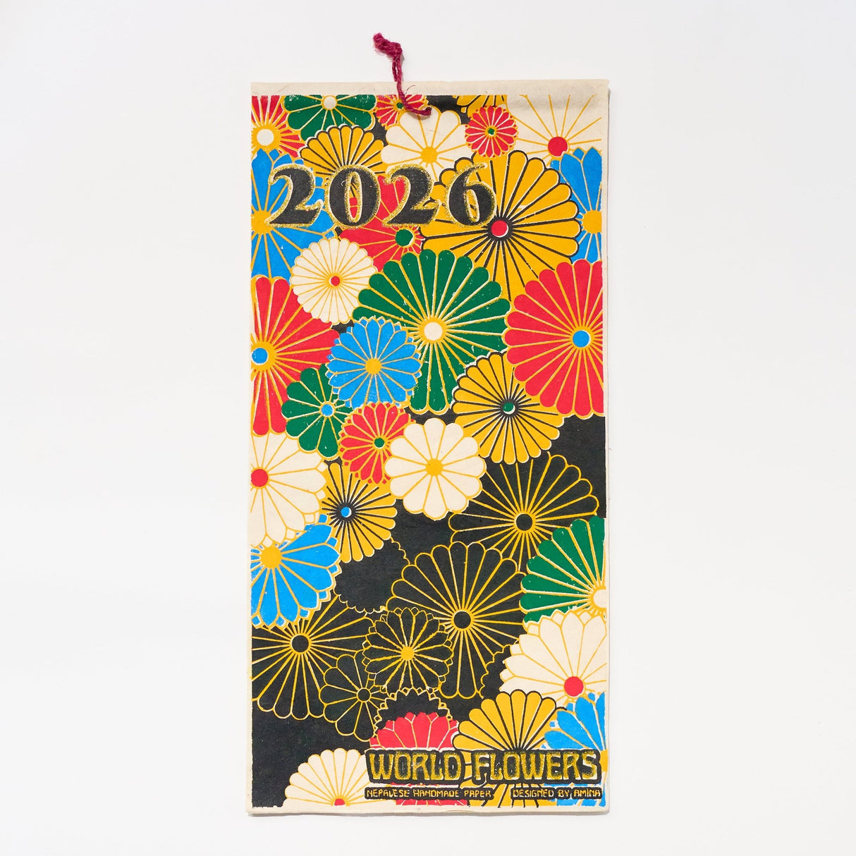 World Flowers Calendar 2026 Designed by Amina / Amina Collection Co., Ltd. - bungu