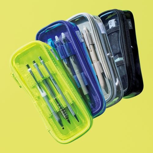 XCOA Reversible Clear Pen Case Lite / LIHIT LAB - bungu