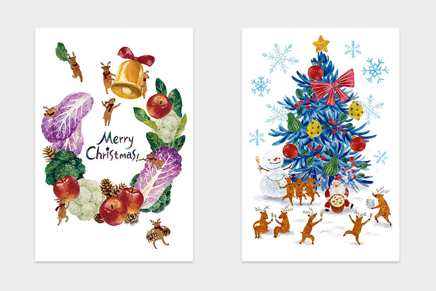 Art Touch anriartwork Christmas Postcards / TOUCH & FLOW