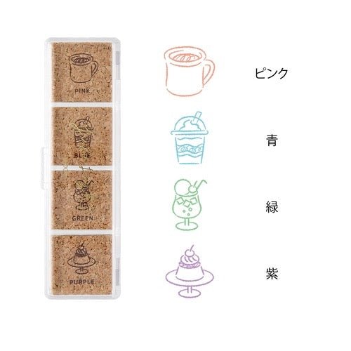 Yuru Log Cork Stamp / MIDORI - bungu