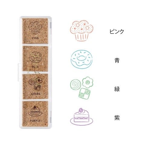 Yuru Log Cork Stamp / MIDORI - bungu