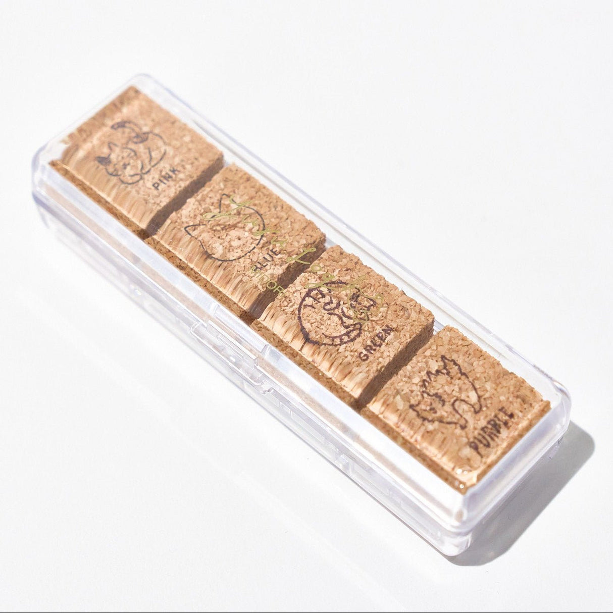 Yuru Log Pre - Inked Cork Stamp / MIDORI - bungu