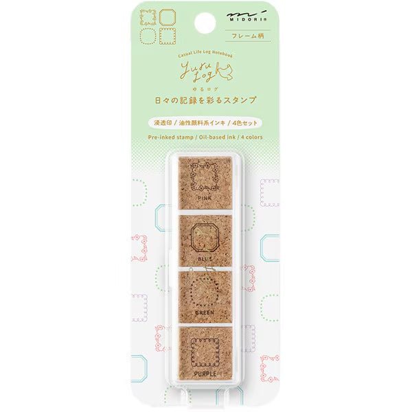 Yuru Log Stamp / Midori DESIGNPHIL - bungu