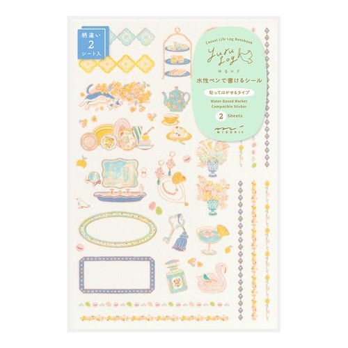 Yuru Log Stickers / Midori DESIGNPHIL - bungu