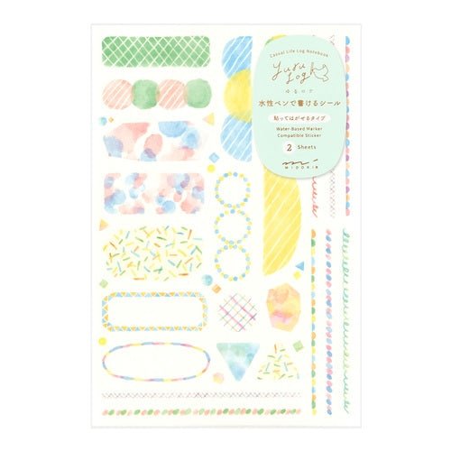 Yuru Log Stickers / Midori DESIGNPHIL - bungu