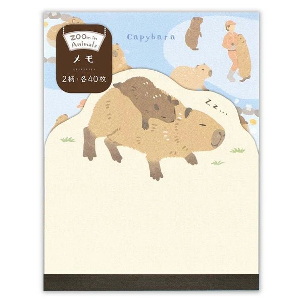 ZOOm in Animals Memo Pads / NB - bungu