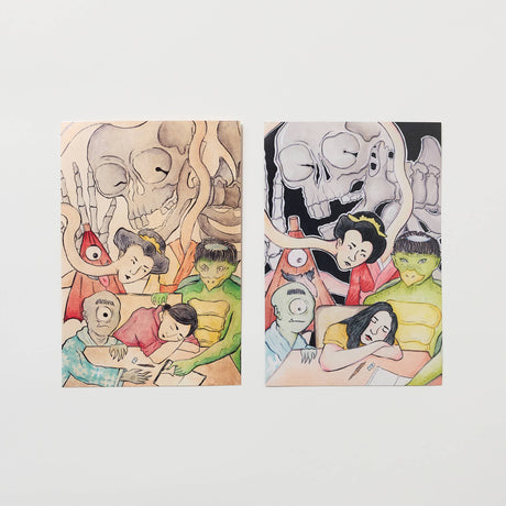 Bungu Postcards: Japanese - bungu