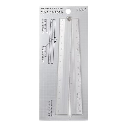 Aluminum Foldable Ruler 30cm / Midori DESIGNPHIL