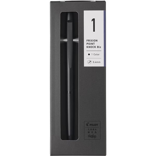 [Limited] Frixion Point Knock Biz 0.4mm Erasable Ballpoint Pen / Pilot